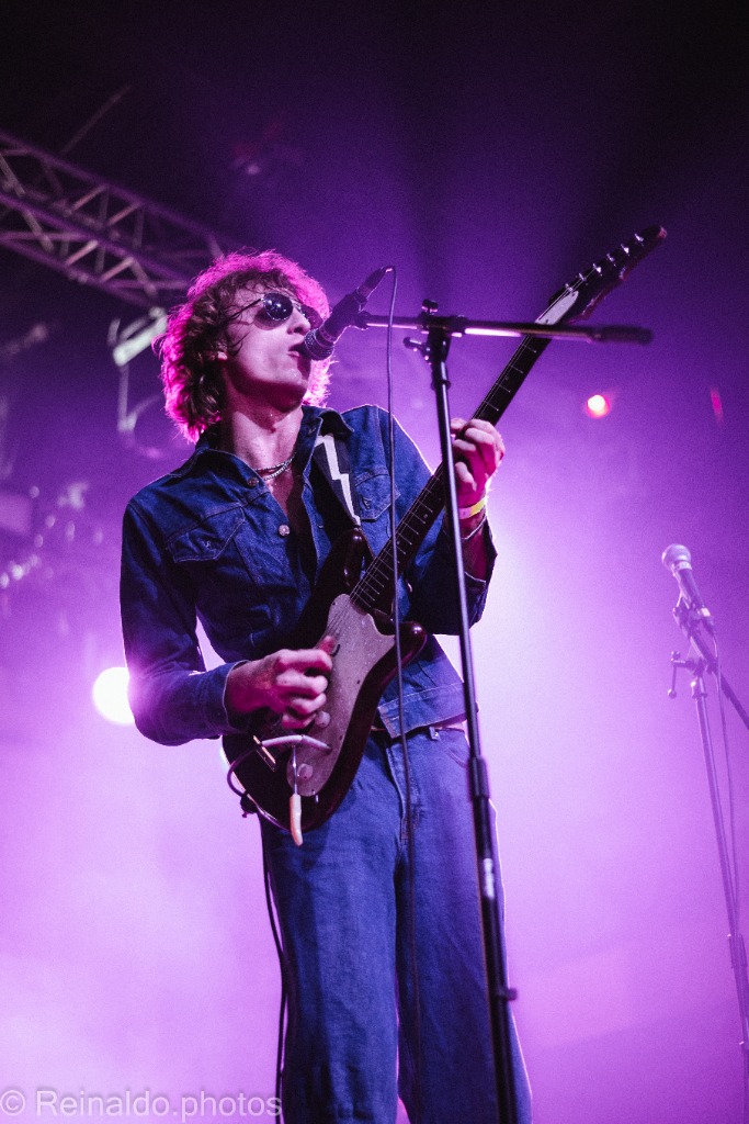 Guitarist on stage